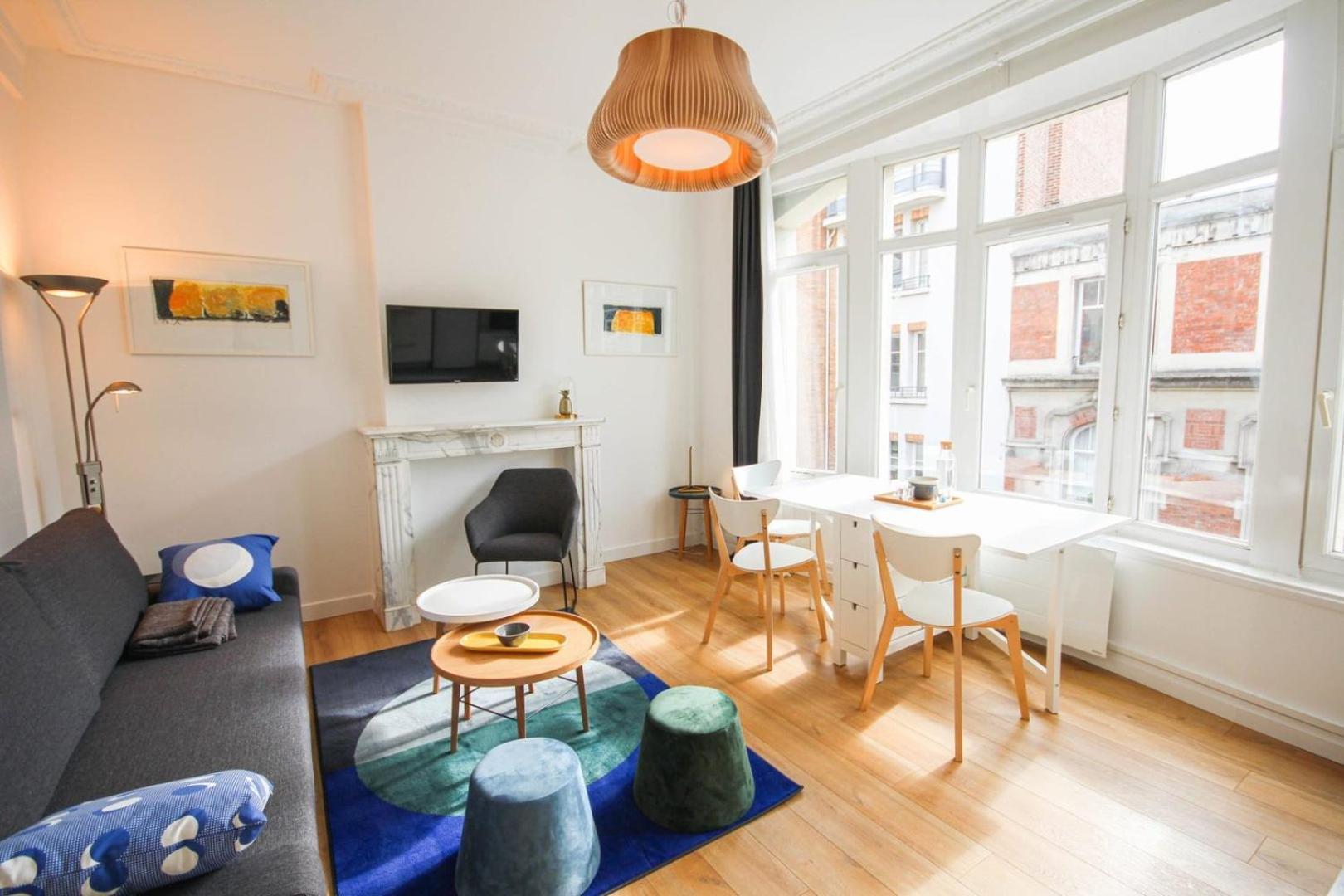 Fully-Equipped Apartment In City Center + Parking Lila Exterior foto